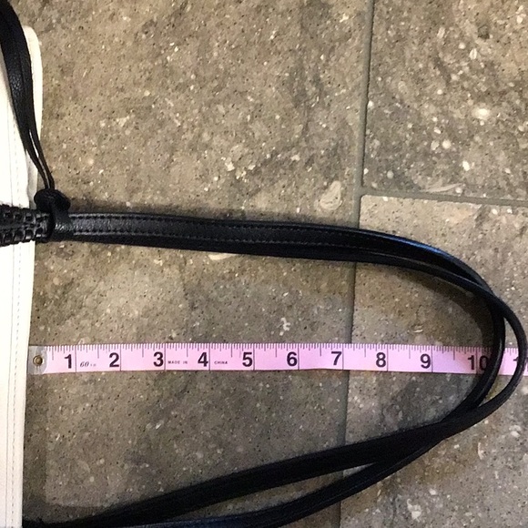 Brighton Ferrara black and white leather tote - Picture 8 of 15